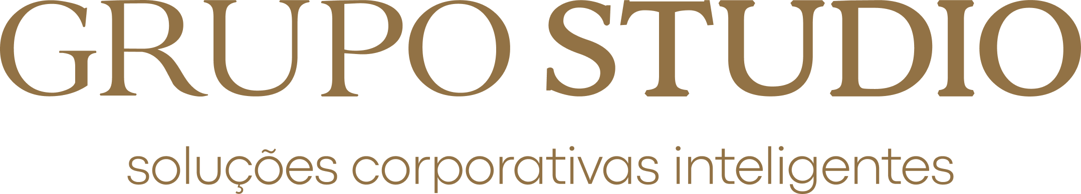 Wordmark dourada